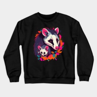 Opossum Fathers Day Crewneck Sweatshirt